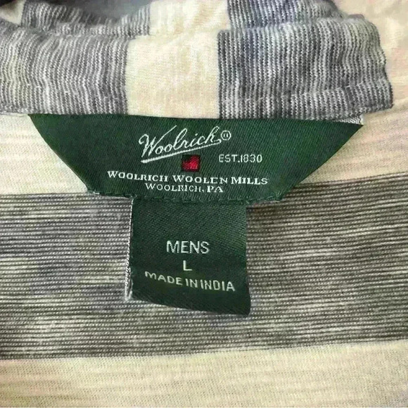 Woolrich Vintage Men’s Pullover Short Sleeve Size L - Picture 2 of 3